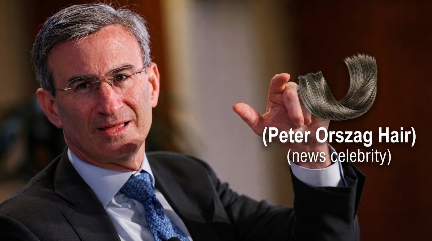 Peter Orszag Hair